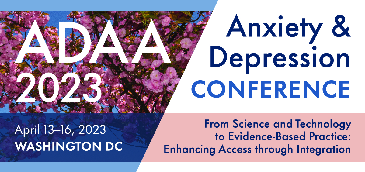 ADAA Conference Anxiety and Depression